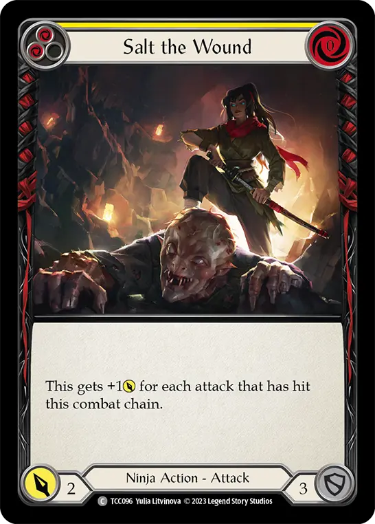 Card: Salt the Wound (yel)