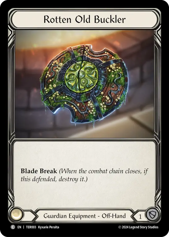 Card: Rotten Old Buckler
