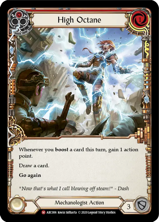 Card: High Octane (red)