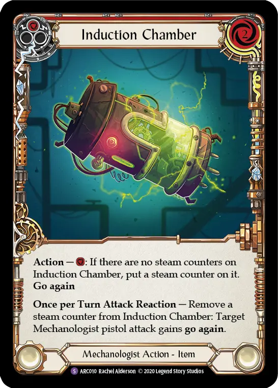 Card: Induction Chamber (red)