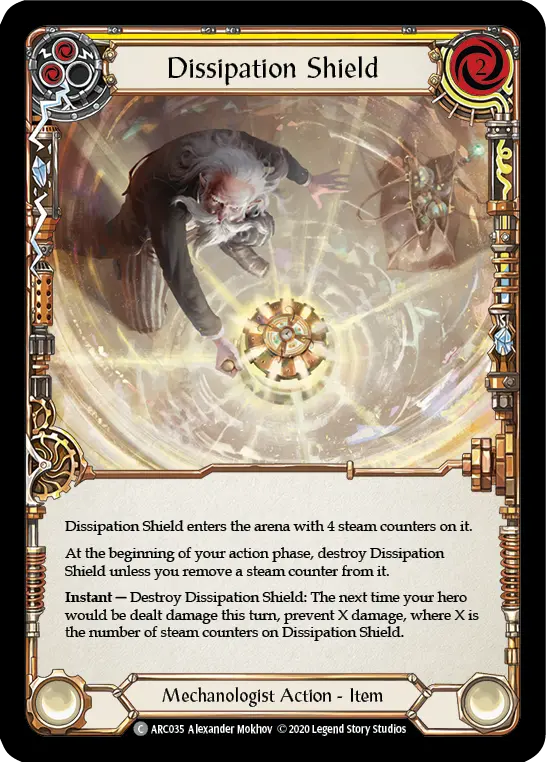 Card: Dissipation Shield (yel)