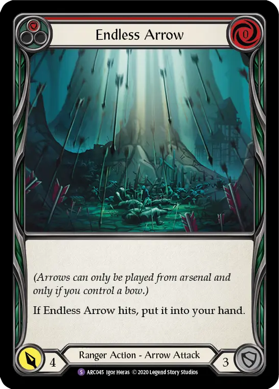 Card: Endless Arrow (red)