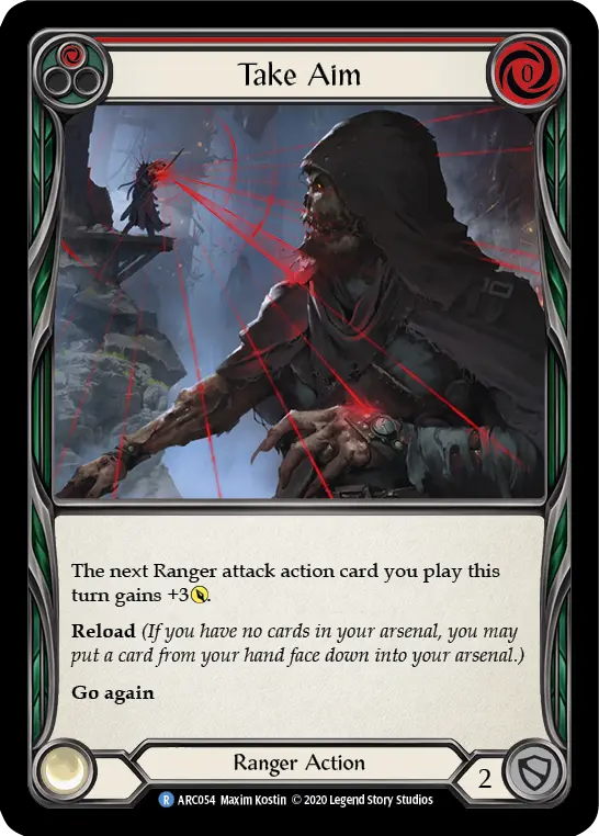 Card: Take Aim (red)