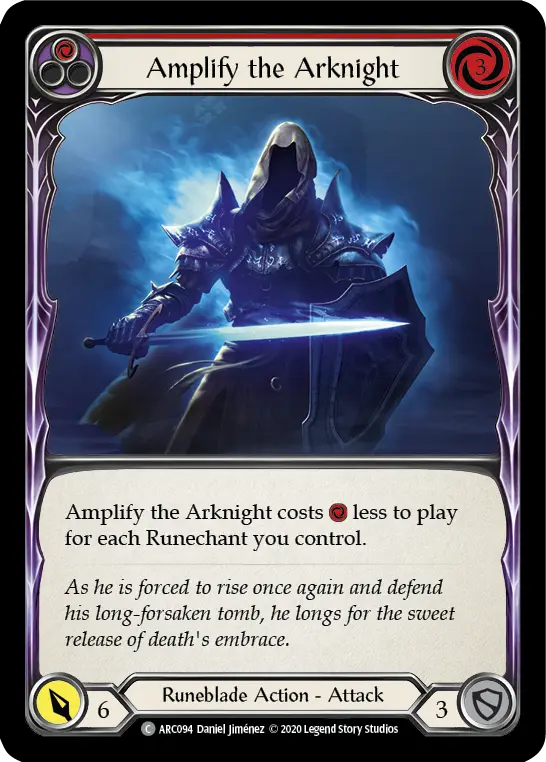Card: Amplify the Arknight (red)