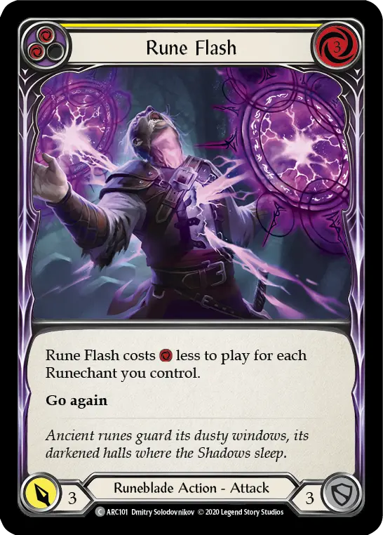 Card: Rune Flash (yel)