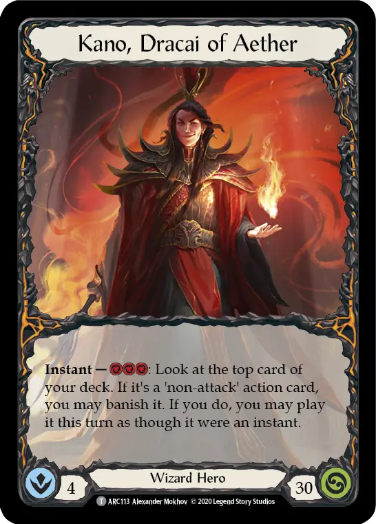 Card: Kano, Dracai of Aether