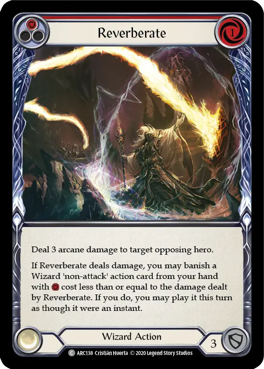 Card: Reverberate (red)