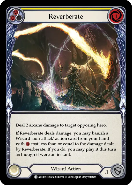 Card: Reverberate (yel)