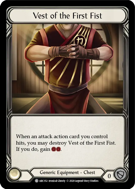 Card: Vest of the First Fist