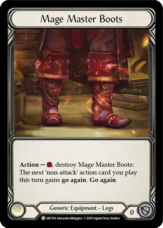 Card: Mage Master Boots