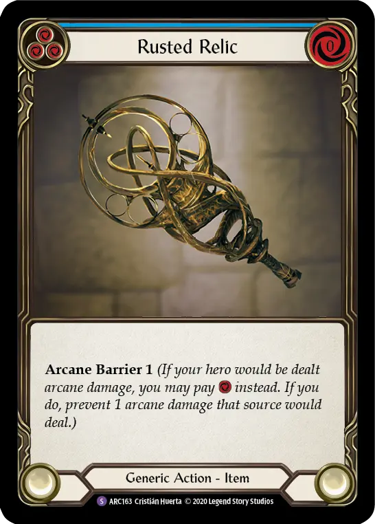 Card: Rusted Relic (blu)