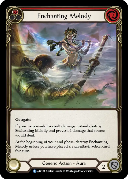 Card: Enchanting Melody (red)