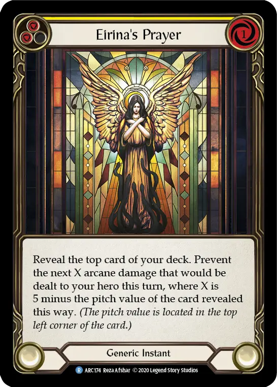 Card: Eirina's Prayer (yel)