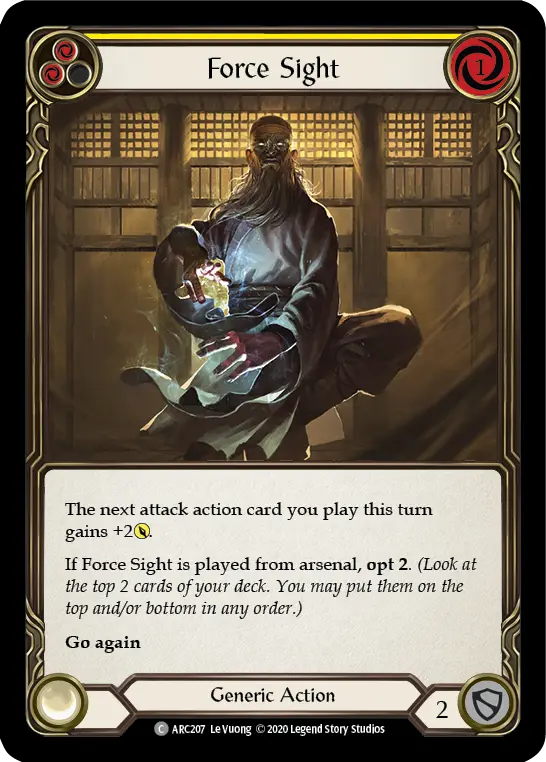 Card: Force Sight (yel)
