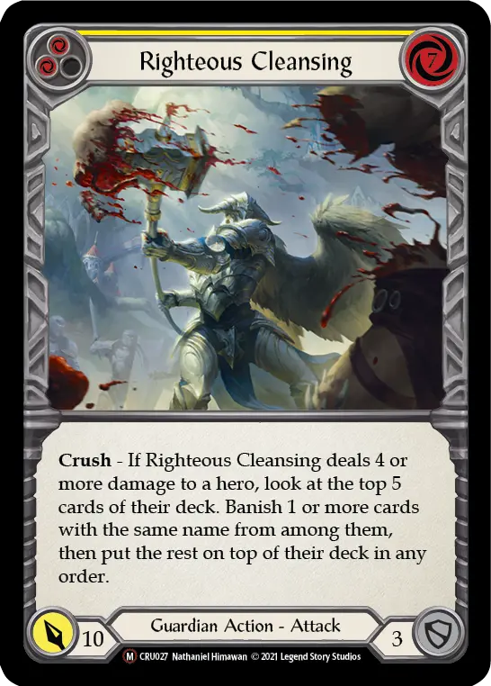 Card: Righteous Cleansing (yel)