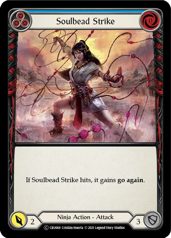 Card: Soulbead Strike (blu)
