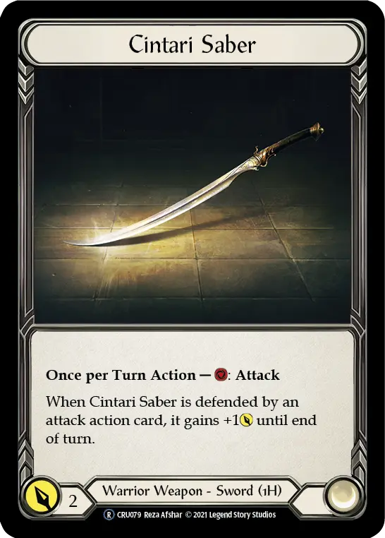 Card: Cintari Saber