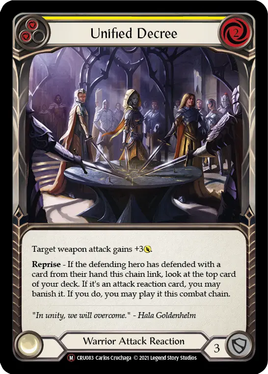 Card: Unified Decree (yel)