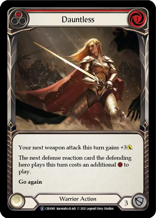 Card: Dauntless (red)