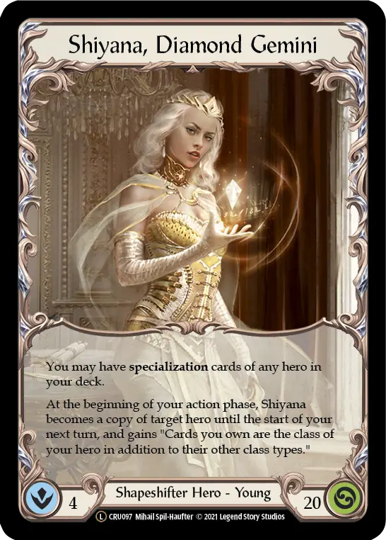Card: Shiyana, Diamond Gemini