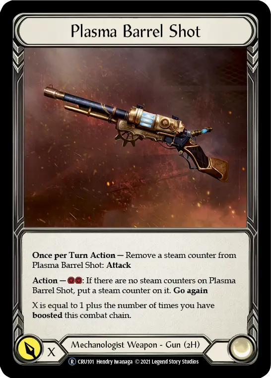 Card: Plasma Barrel Shot