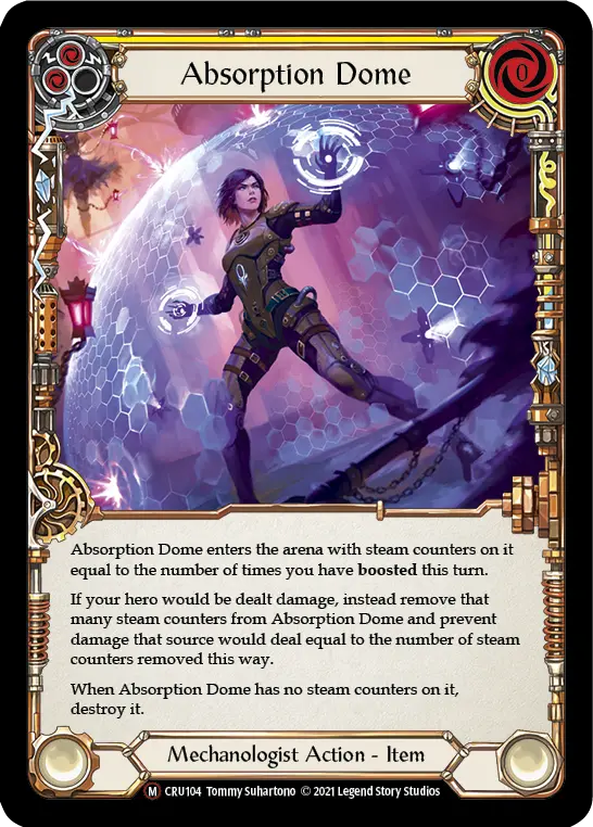 Card: Absorption Dome (yel)
