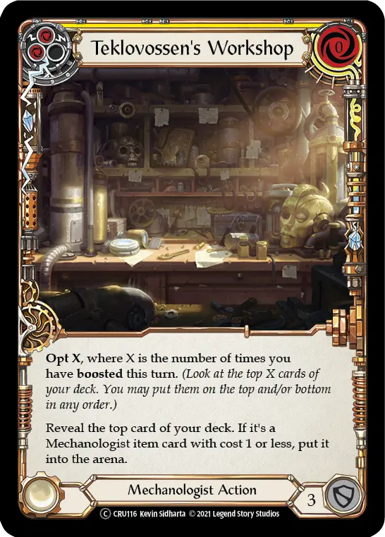 Card: Teklovossen's Workshop (yel)