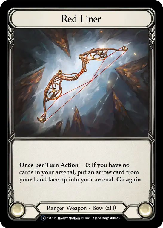Card: Red Liner