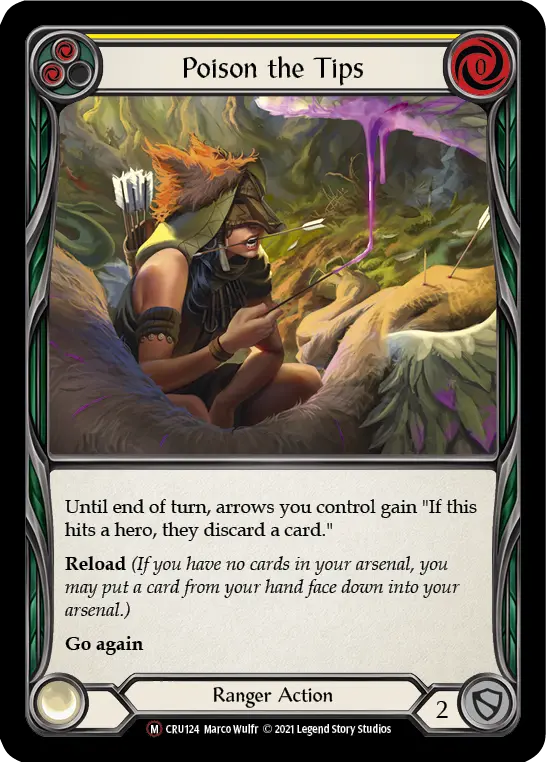 Card: Poison the Tips (yel)