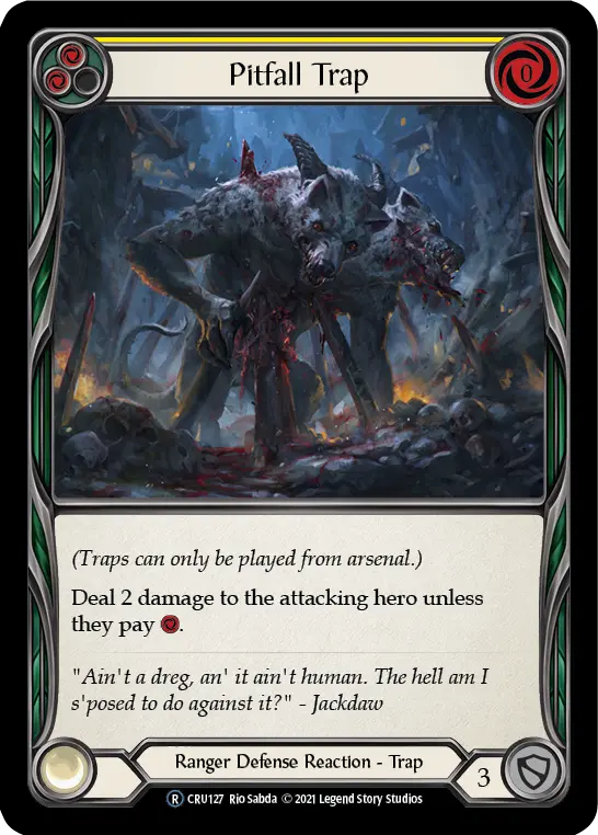 Card: Pitfall Trap (yel)