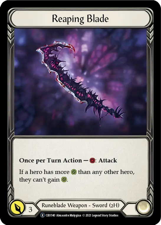 Card: Reaping Blade
