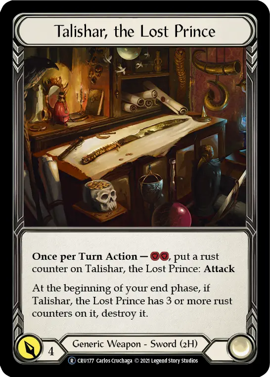 Card: Talishar, the Lost Prince