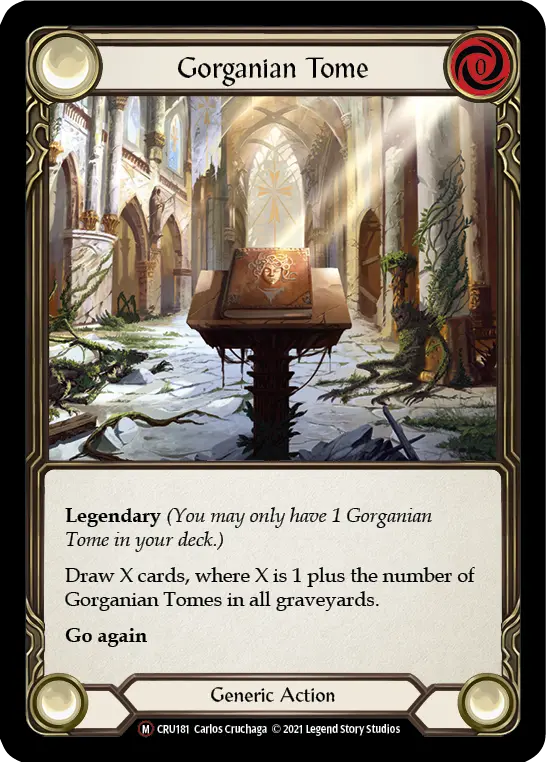 Card: Gorganian Tome