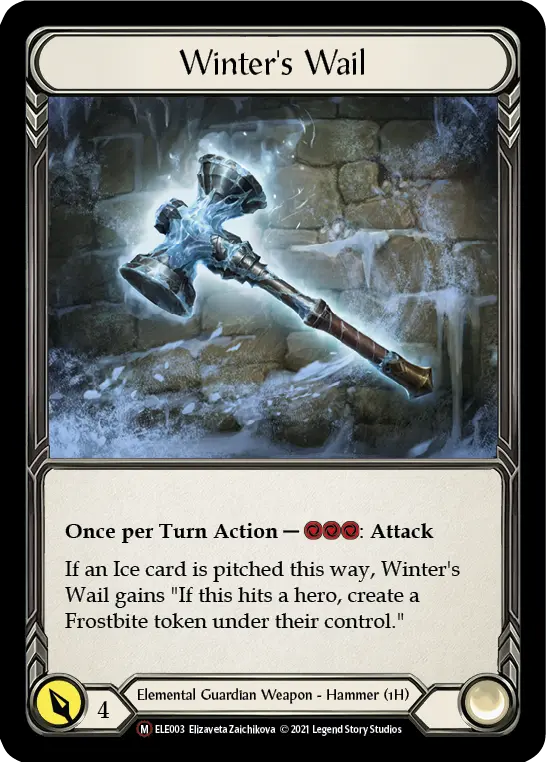 Card: Winter's Wail