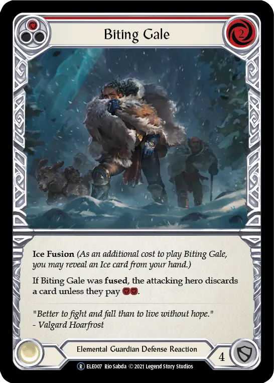 Card: Biting Gale (red)