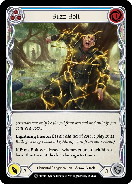 Card: Buzz Bolt (blu)
