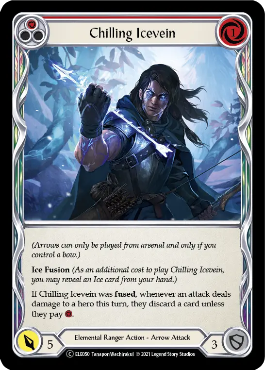 Card: Chilling Icevein (red)