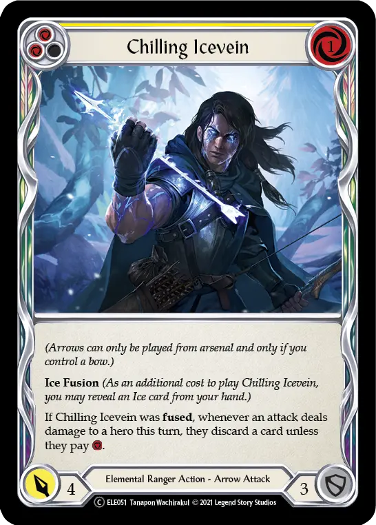 Card: Chilling Icevein (yel)