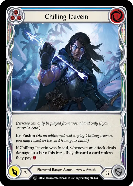 Card: Chilling Icevein (blu)