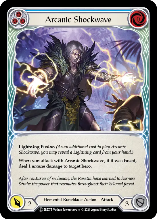 Card: Arcanic Shockwave (blu)