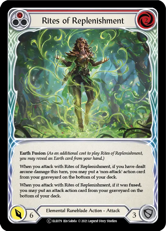 Card: Rites of Replenishment (red)