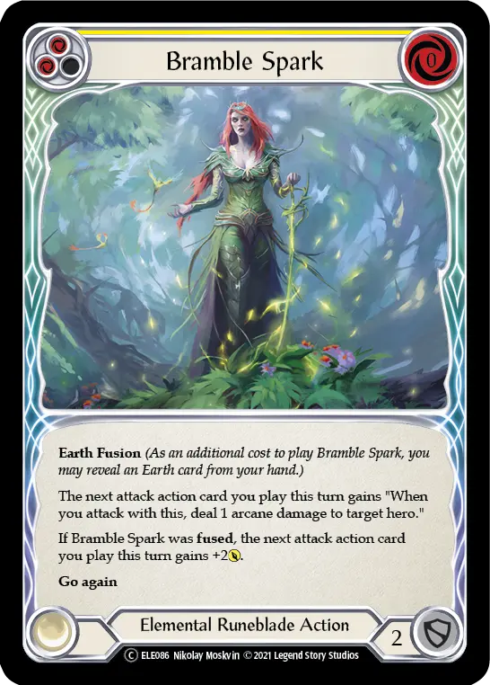 Card: Bramble Spark (yel)
