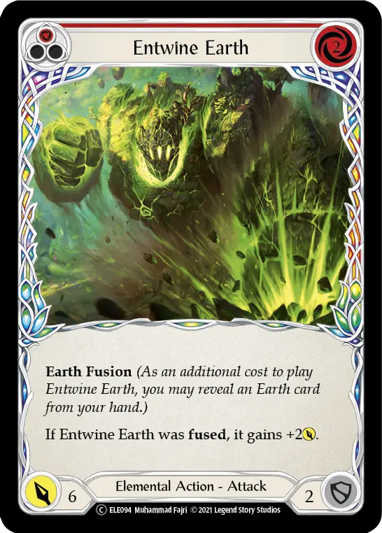 Card: Entwine Earth (red)