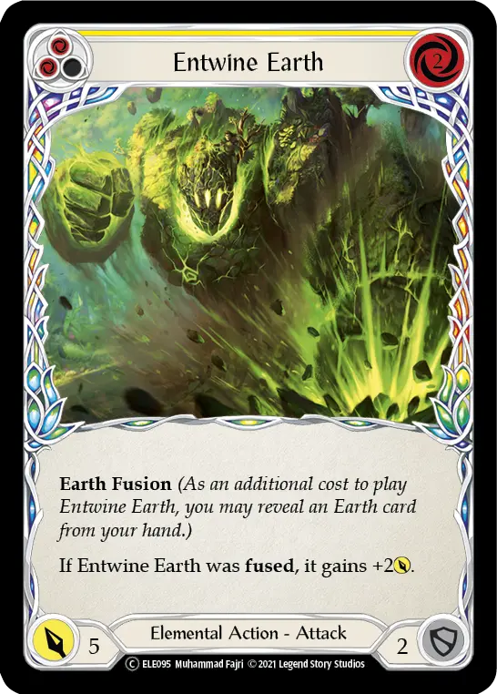 Card: Entwine Earth (yel)