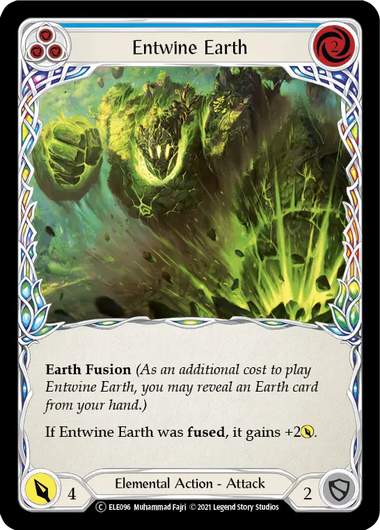 Card: Entwine Earth (blu)