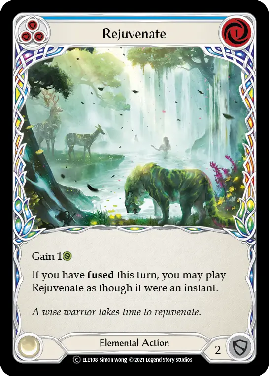 Card: Rejuvenate (blu)
