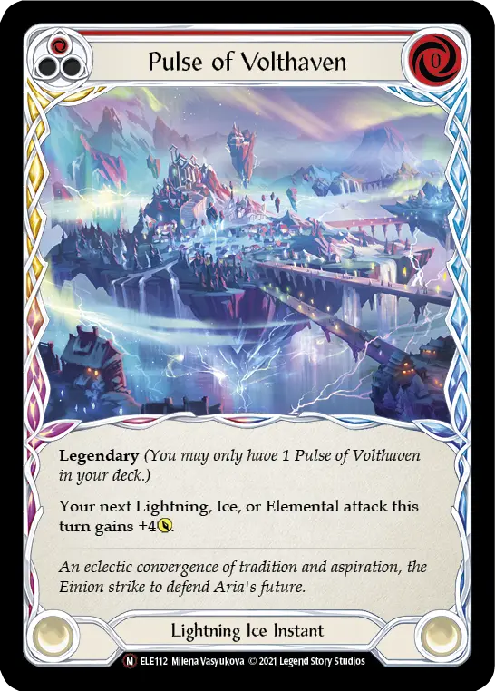 Card: Pulse of Volthaven (red)