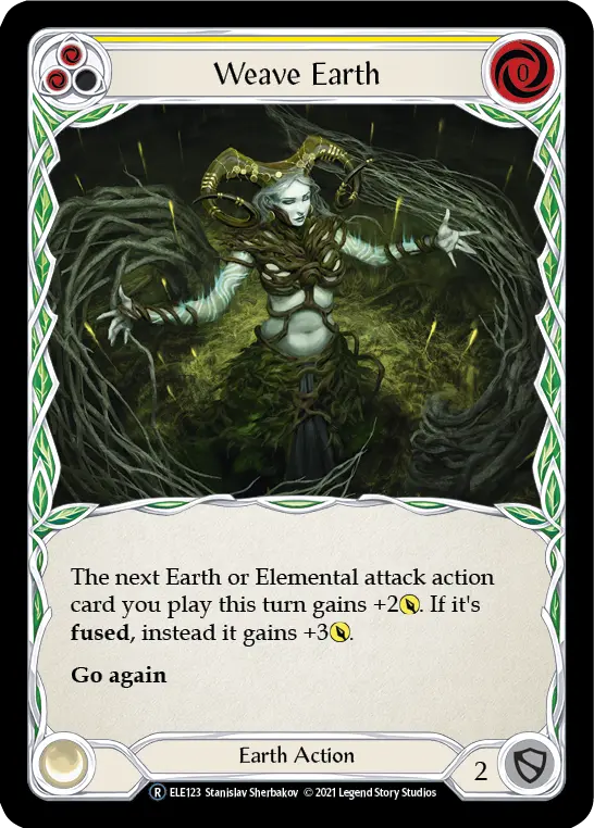 Card: Weave Earth (yel)