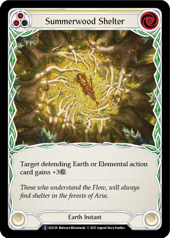 Card: Summerwood Shelter (yel)