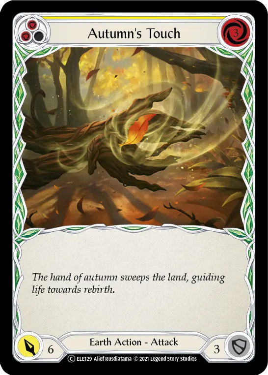 Card: Autumn's Touch (yel)